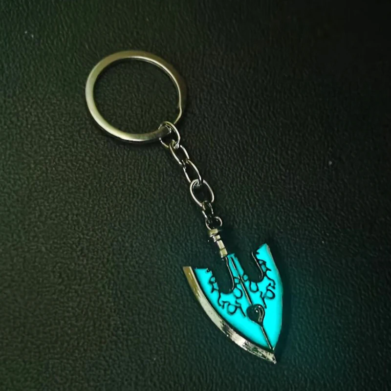 Portachiavi Incandescente Jojos Bizarre Adventure Killer Queen Arrow Portachiavi Glow In The Dark Fashion Charm Ornaments