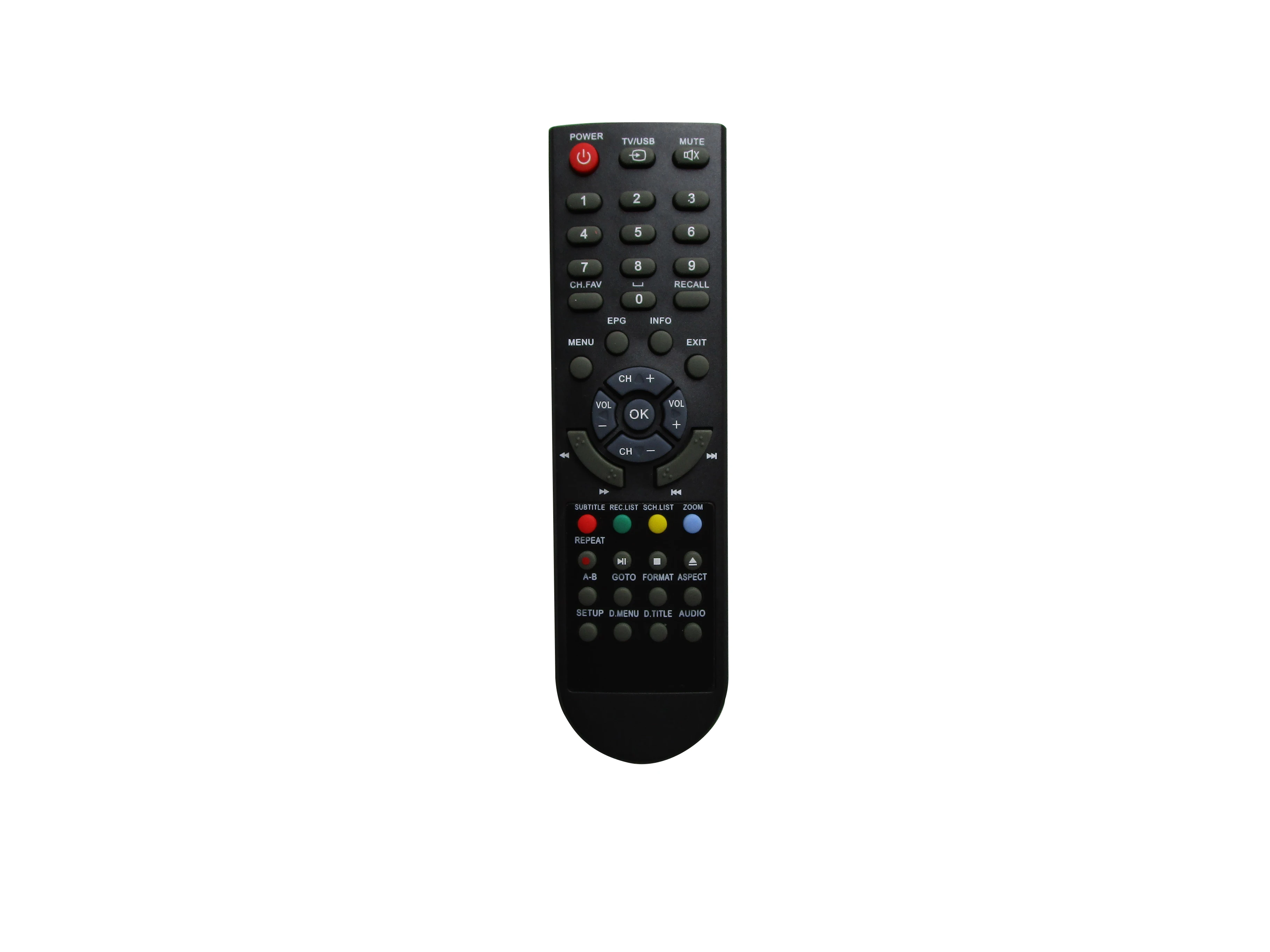 Telecomando Adatto Per Teac Hdr9650Ts Hdr-9650Ts Hdb850Remo Hdb850 71280054E01 Hdb-850 Hd Set Pvrs Dvr Top Box