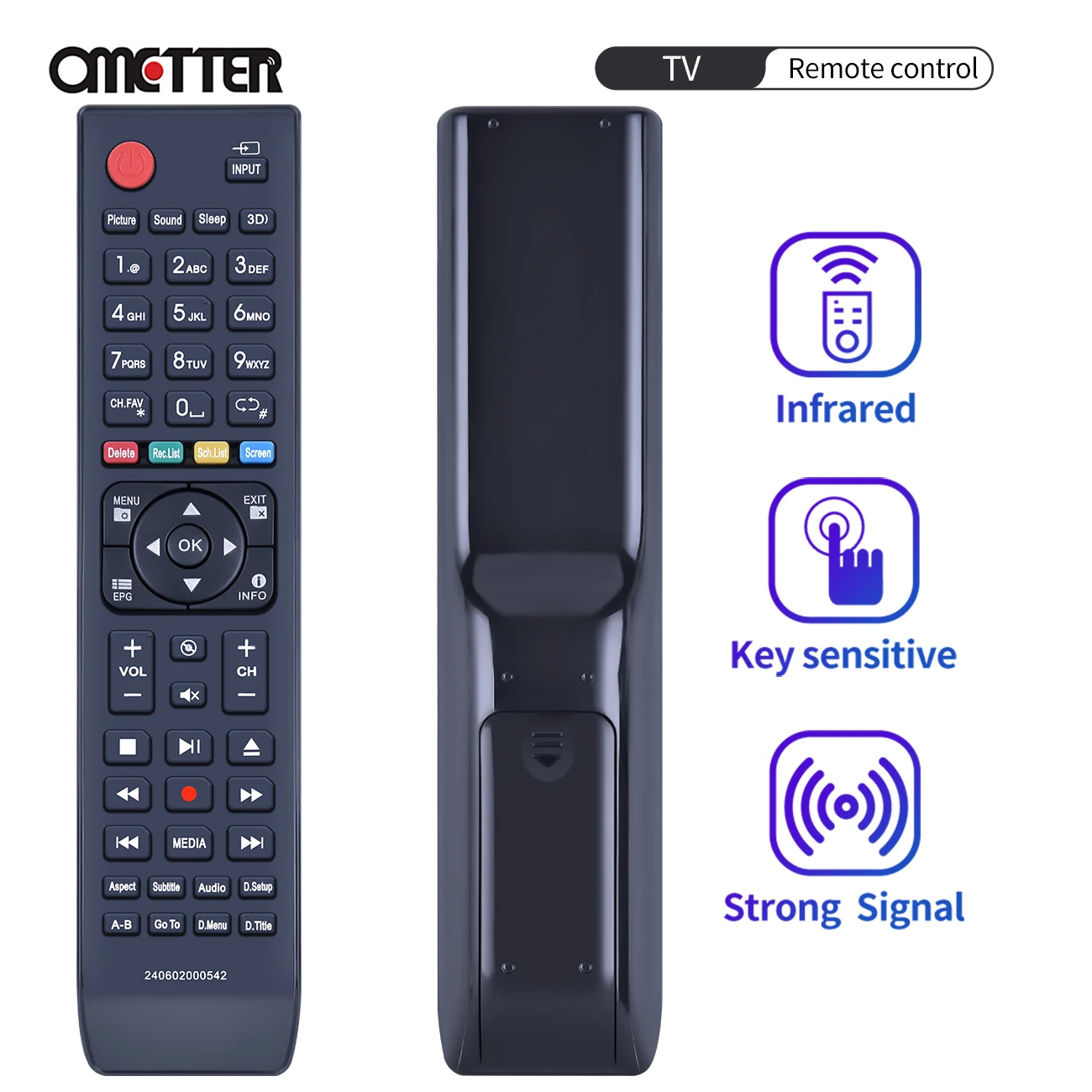 Per Telecomando Teac 240602000542 Trc-1000 Muslimexaymuslimexmuslimb Smart Lcd Led Hdtv Tv