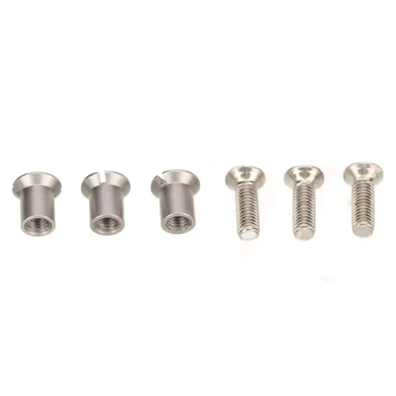Set Di Viti Avvolgibili Per Mozzo Nab Universale 10.5X1/4 Da 3 Pezzi Per 3M, Rmgi, Teac, Ampex