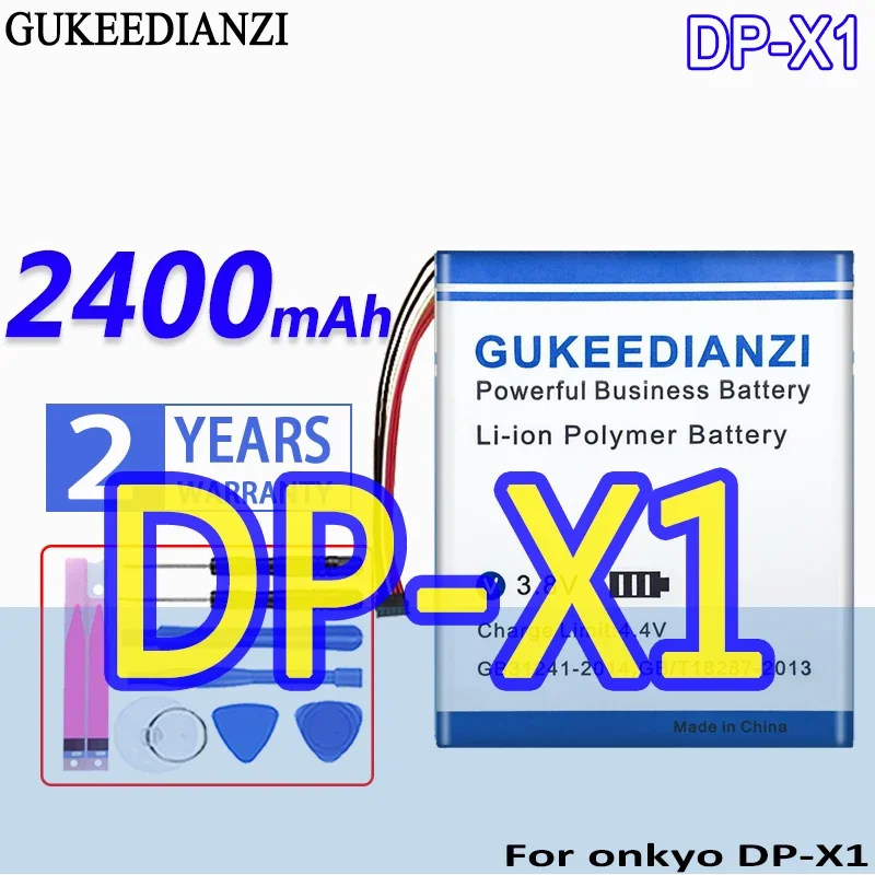 Batteria Gukeedianzi Ad Alta Capacità Per Lettore Onkyo Dpx1 Xdp-300R 100R Dp-Cmx1 X1A Ha200 Ha300 Pd-S10 Dp-S1 A Teac Ha-P90Sd