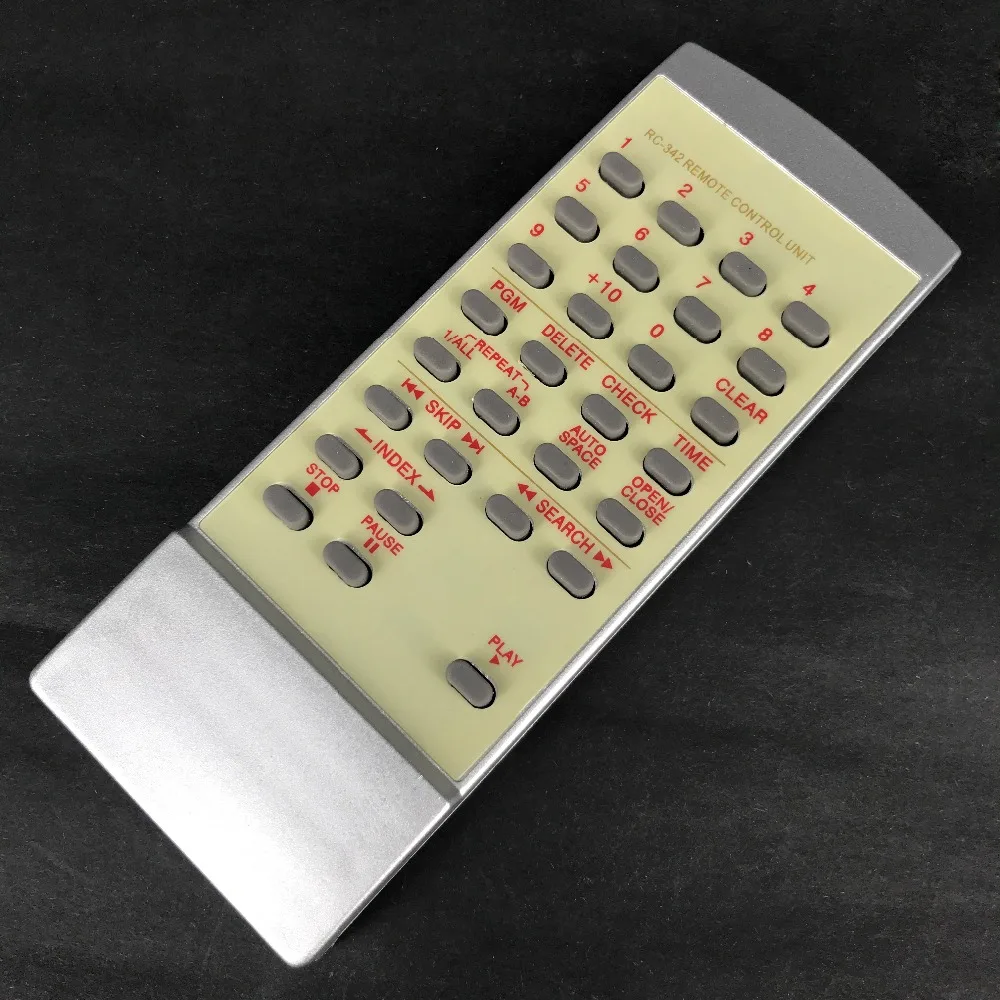 Nuovo Rc-342 Di Ricambio Rc 342 Per Telecomando Cd Teac Cd5 Cd7 Cd15 Cd20 Cd500 Fernbedienung
