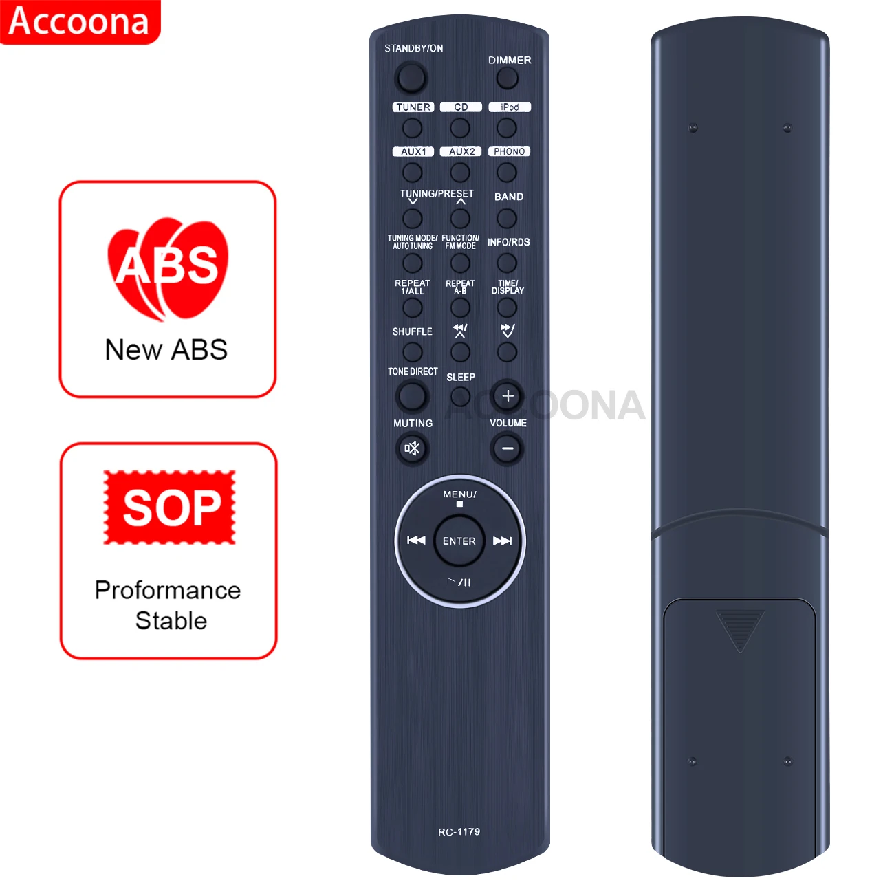 Telecomando Adatto Per Il Controller Del Lettore Del Sistema Audio Av Teac Rc-1179 Cr-H500 A-H380