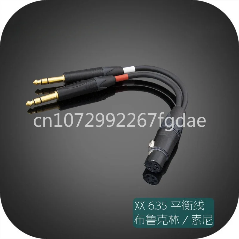 Cavo Adattatore Di Bilanciamento Xlr Doppio Da 6.35Mm A Quattro Core Mytek Brooklyn Teac Ud-503 Cavo Di Aggiornamento