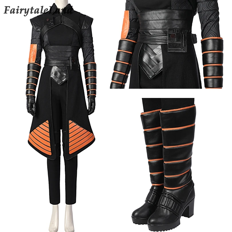 Donne Adulte Halloween Outfit Book Of Boba Fett Fennec Shand Costume Cosplay Abiti Su Misura