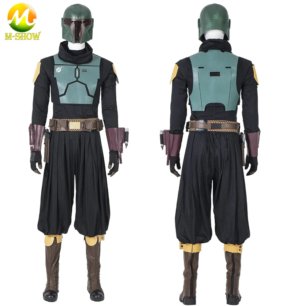Supereroe Boba Fett Costume Cosplay Uomo Armatura Vestito Con Casco Halloween Outfit Per Uomini Adulti