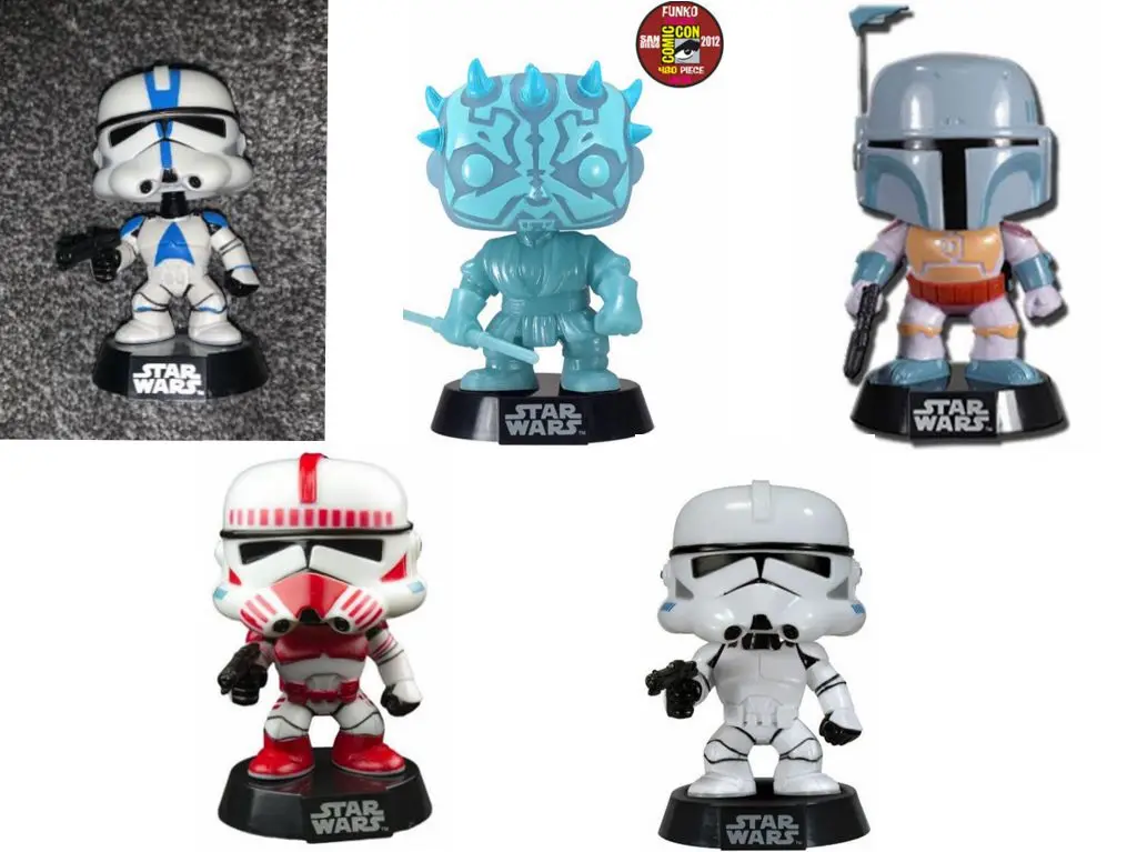 Funko Pop Star War Boba Fett 32 # Darth 23 # Trooper 21 #25 #42 # Figure Giocattolo Giocattoli Modello Da Collezione