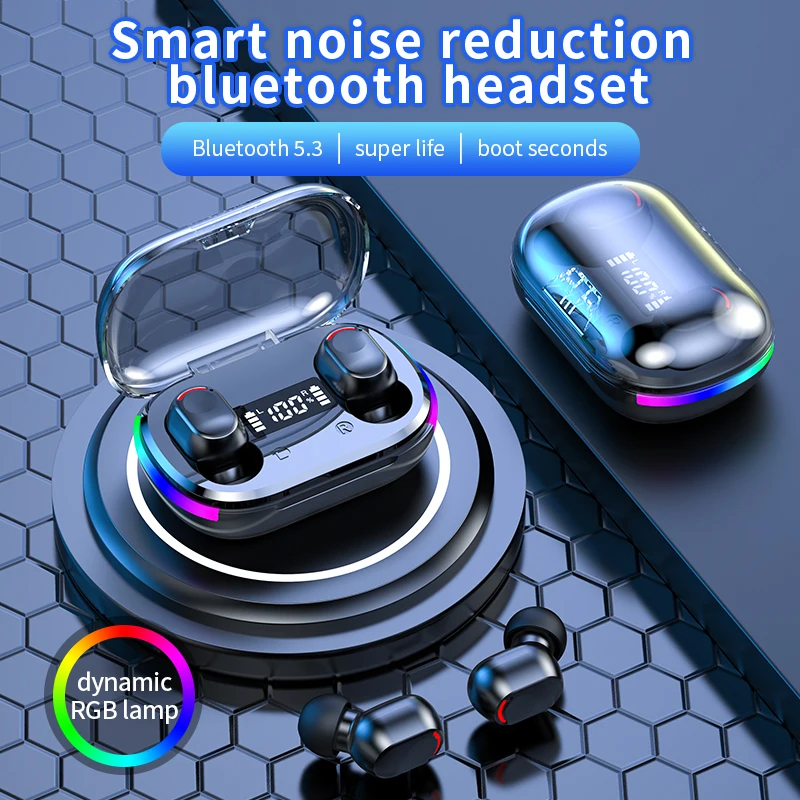 Cuffie Wireless Soleanre Auricolari Bluetooth Gaming Low Latency Professional Con Microfono 9D Stereo Hifi Headset