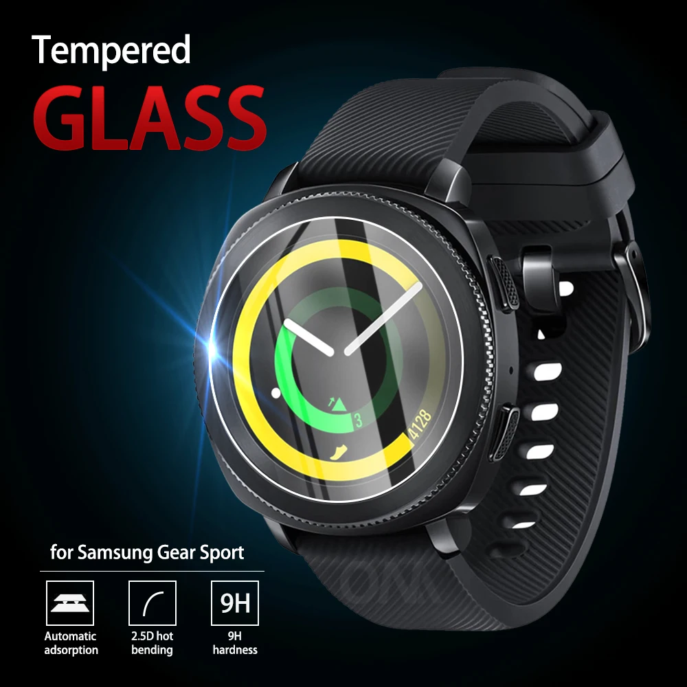 9H Premium Vetro Temperato Per Samsung Gear Sport Smart Watch Pellicola Protettiva Per Schermo Accessori Per Samsung Gear Sport