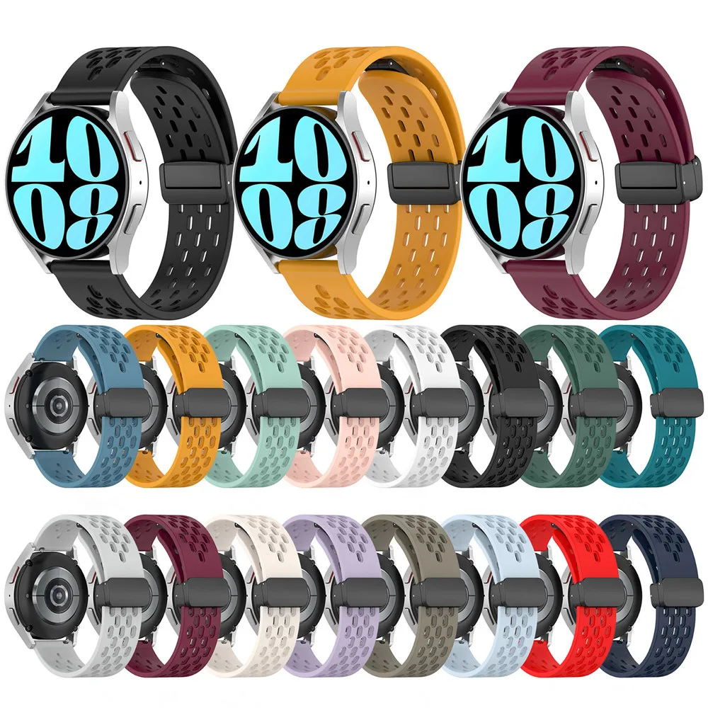 Cinturino Sportivo Per Samsung Watch 6 Watch6 Cinturino Classico Smart Watch Cinturino Da Polso Premium Silicone Traspirante Fitness Tracker