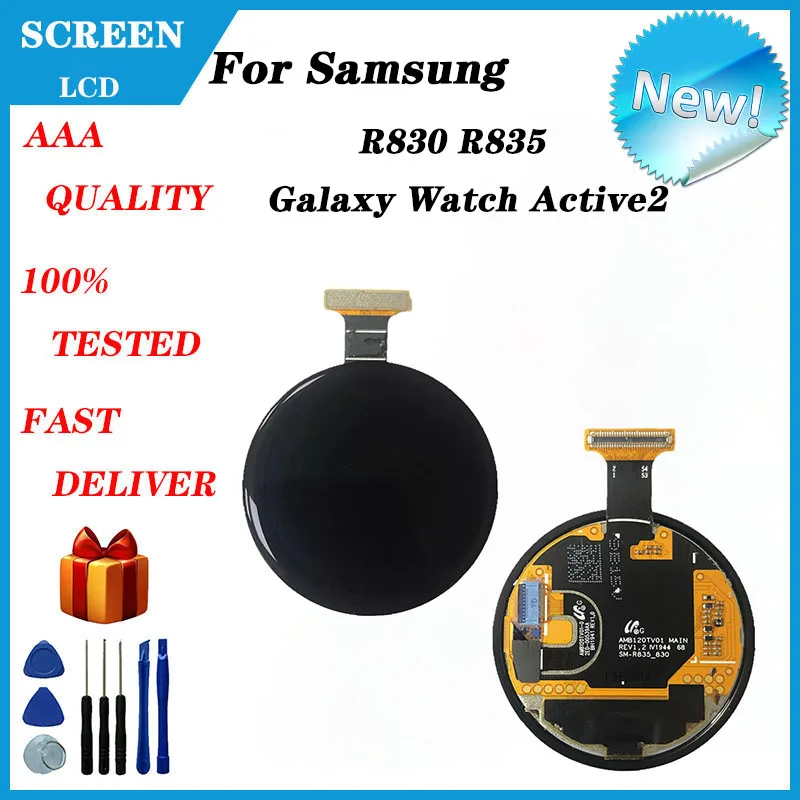 Per Samsung Galaxy Watch Active2 R830 R835 40Mm Smart Watch Schermo Lcd + Touch Screensostituisci Le Parti Di Manutenzione