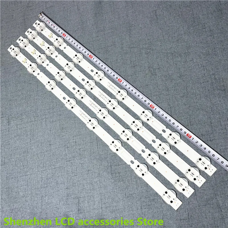 Per Samsung Ssc-Y19-Trident-55Um73 E 75-S 55Um7300Aue 55Um7510Pla 55Um7660Pla Lg 55Lg75Cmecb 6V 582 Millimetri 8Led Retroilluminazione Tv Lcd Bar