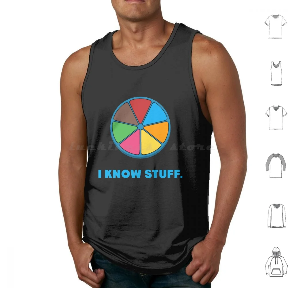 Trivial Pursuit I Know Stuff Canotte Stampa Cotton Trivial Pursuit Trivial Funny Pursuit Game Player Joke Humor