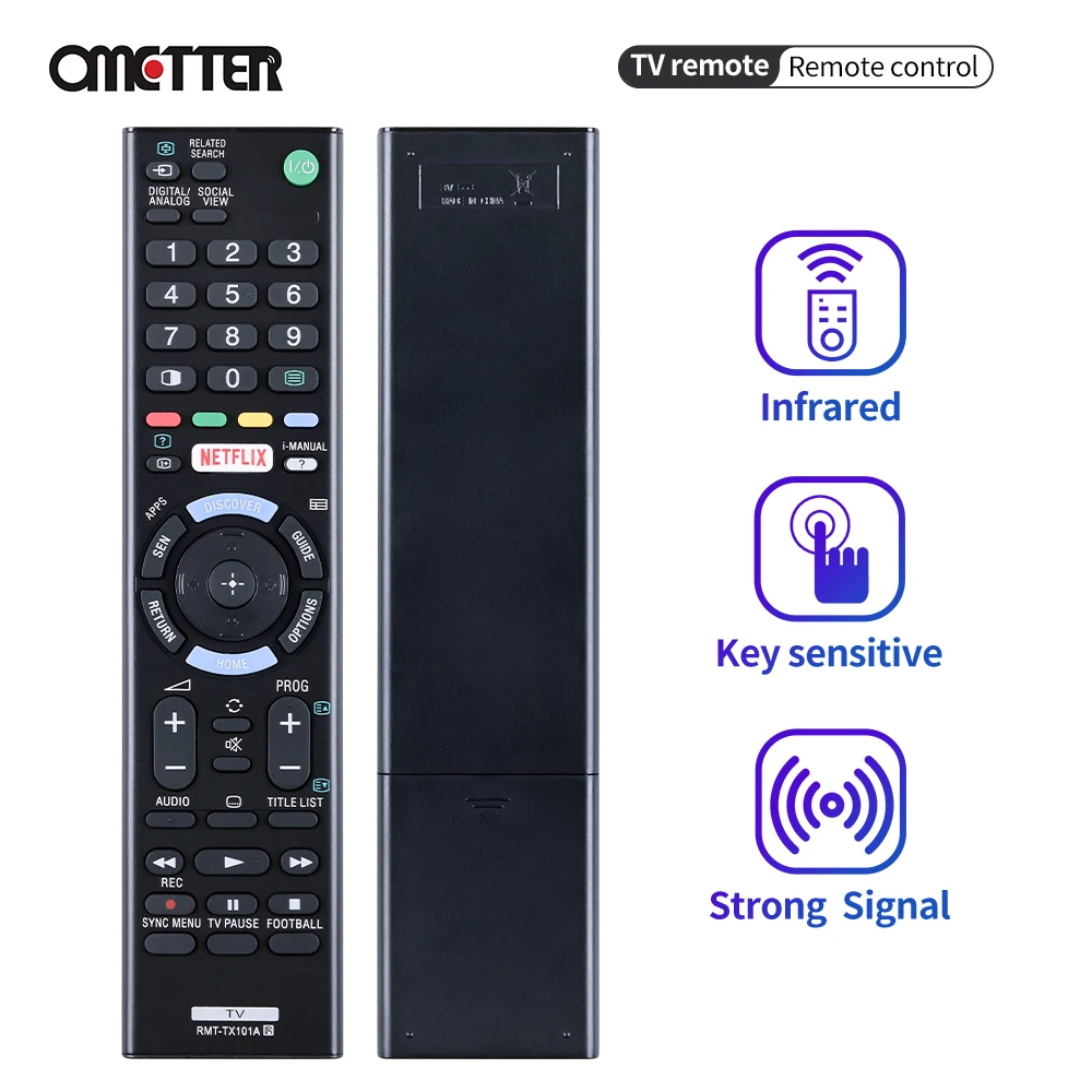 Rmt-Tx101A Misura Per Telecomando Tv Sony Bravia Kdl-40W700C Kdl-32W700C Kdl-48W700C
