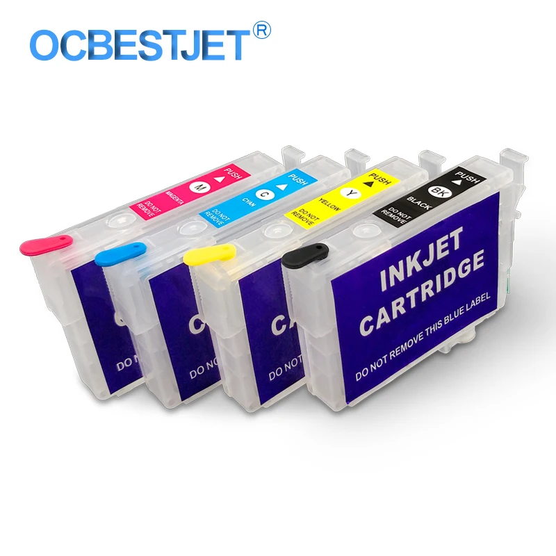 T1711 - T1714 Cartuccia Di Inchiostro Ricaricabile Per Epson Xp-203 Xp-207 Xp-413 Xp-33 Xp-303 Xp-306 Stampante