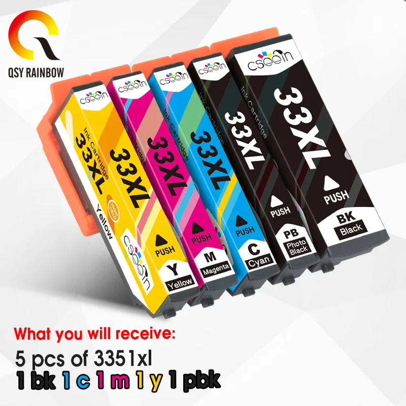 33Xl Cartuccia Di Inchiostro Compatibile Per Epson T3351 T3361 Per Epson Xp-530 Xp-630 Xp-830 Xp-635 Xp-540 Xp-640 Xp-645 Per L'Europa