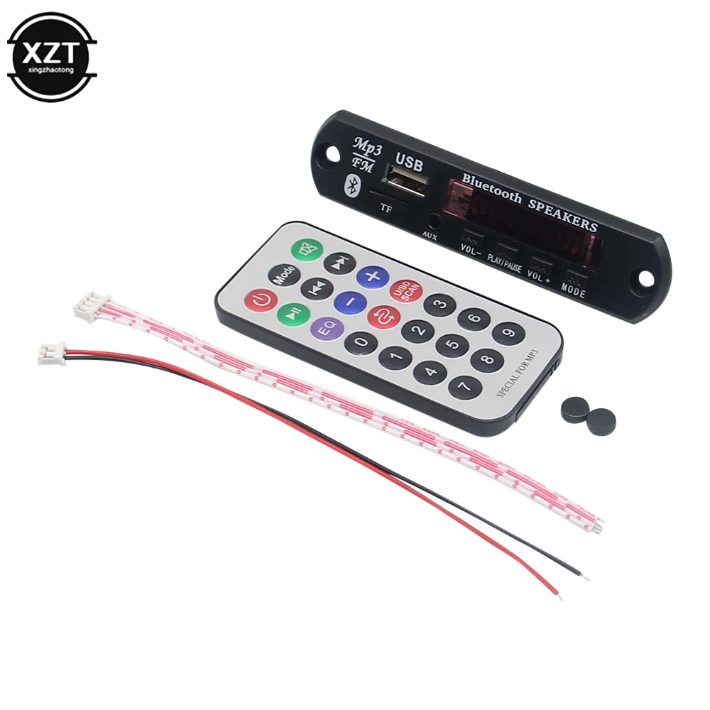 Bluetooth-Compatibile 5.0 Mp3/Wma/Wav/Ape/Flac Decoder Board Car Audio Usb Tf Fm Radio Module Mp3 Bluetooth-Compatibile Lettore Musicale