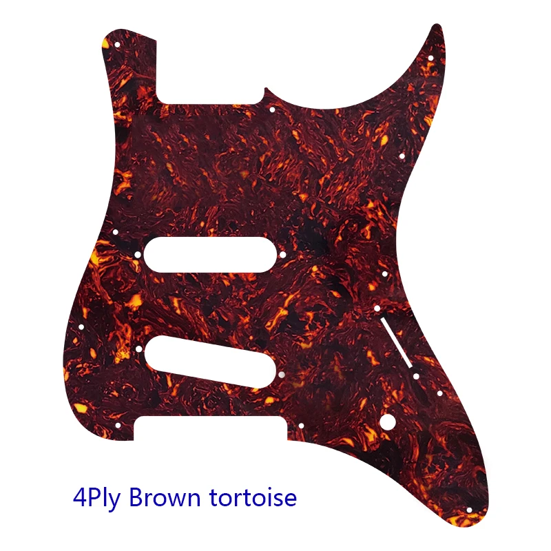 Parti Personalizzate Pleroo-Personalizza Battipenna Per Assemore Larry Carlton S7 Pickgurad Per Chitarra Vintage 2 Pickup Scelta Multicolore