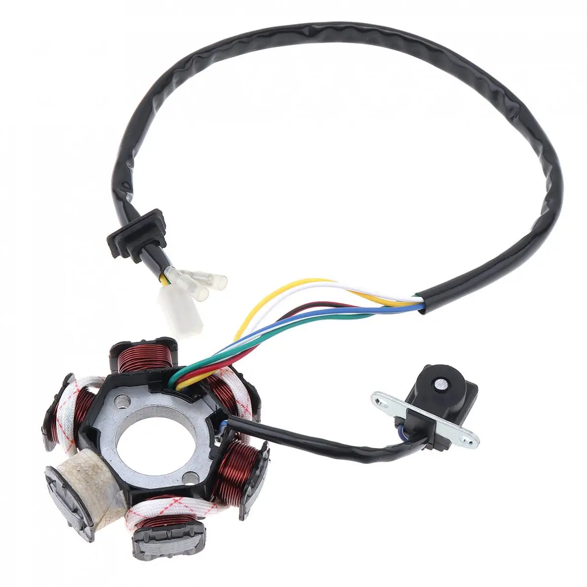 Gy6-125 Moto Scooter Generatore Di 6 Bobine Magneto Statore Per 125Cc E 150Cc Cinese Gy6 Motore Atv Go Karts Ciclomotori