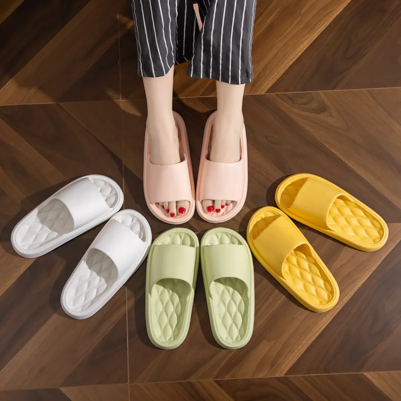 Sandalias Unisex Bagno Eva Coppia Pantofola Mens Indoor Soft Bottom Shoes 2023 Estate Antiscivolo Paio Pantofole Wholesale Emuls355L