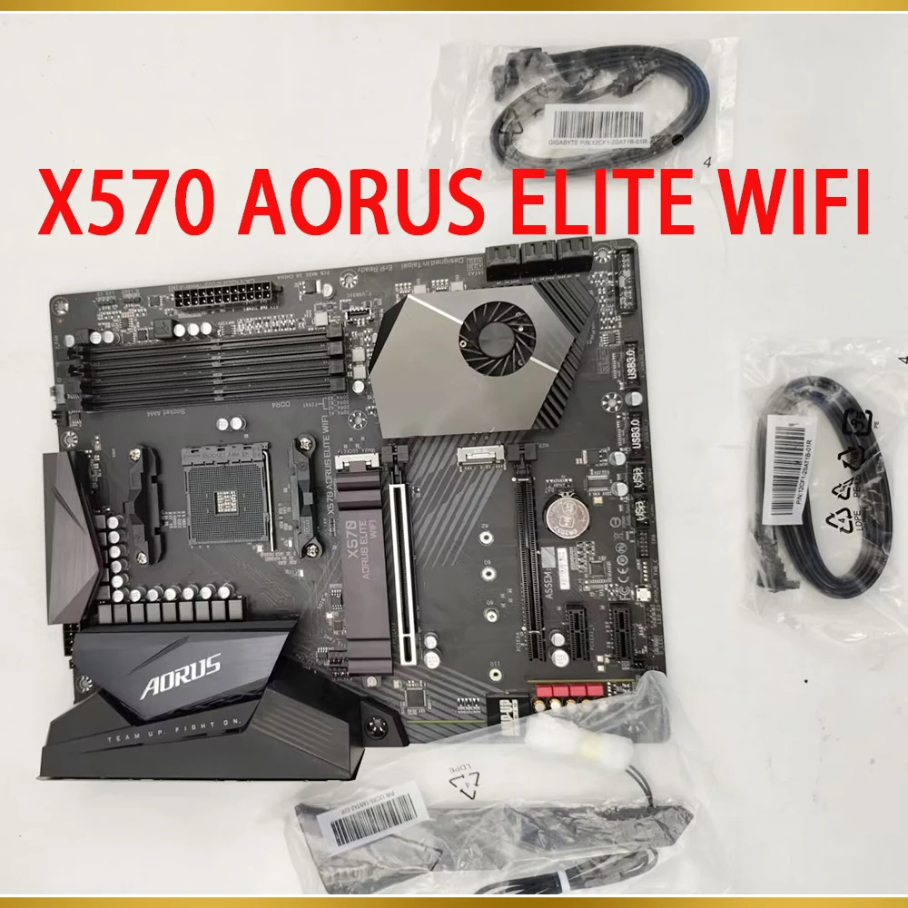 Scheda Madre Desktop Am4 4 Xddr4 128Gb Atx X570 Aorus Elite Wifi