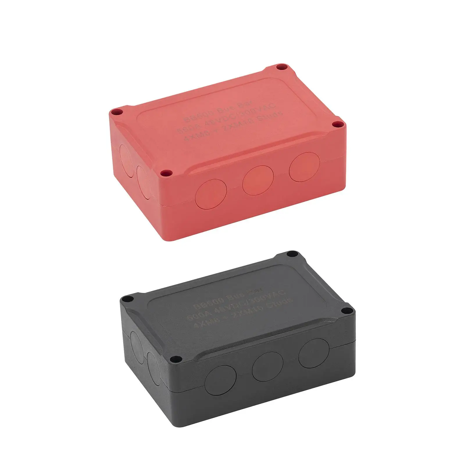 500A 48V Marine Bus Bar Heavy Duty Terminal Stud Morsettiera Di Distribuzione Dell'Alimentazione Per La Nave Car Rv Facile Installazione