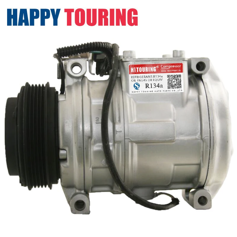 10Pa20C Auto Car Ac Air Conditioner Compressor For Bmw 850I Base 5.0L V12 1991- 1471008121 147100-8121