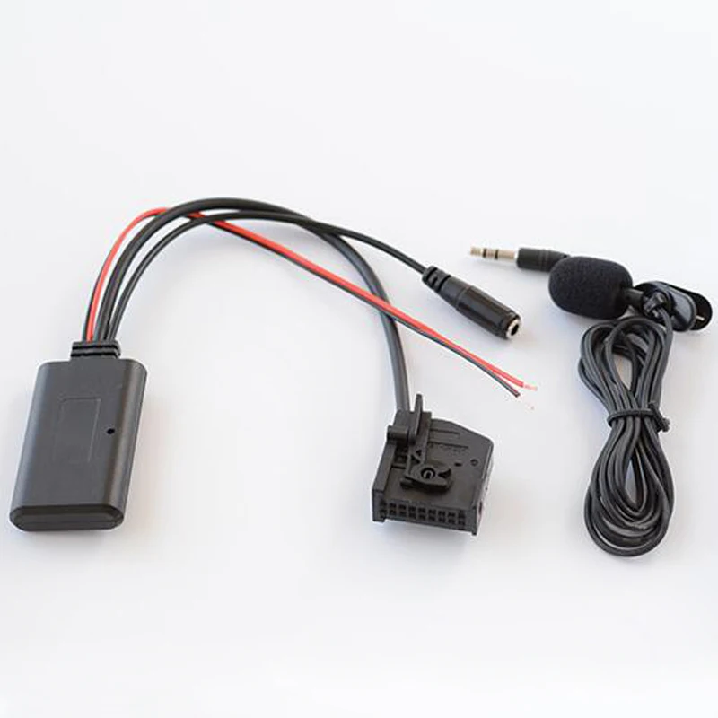 Biurlink Car Bluetooth Music Receiver Aux Adapter Calling Mic Cavo Vivavoce Per Mercedes Benz Comand 2.0 Aps W203 W209 W211