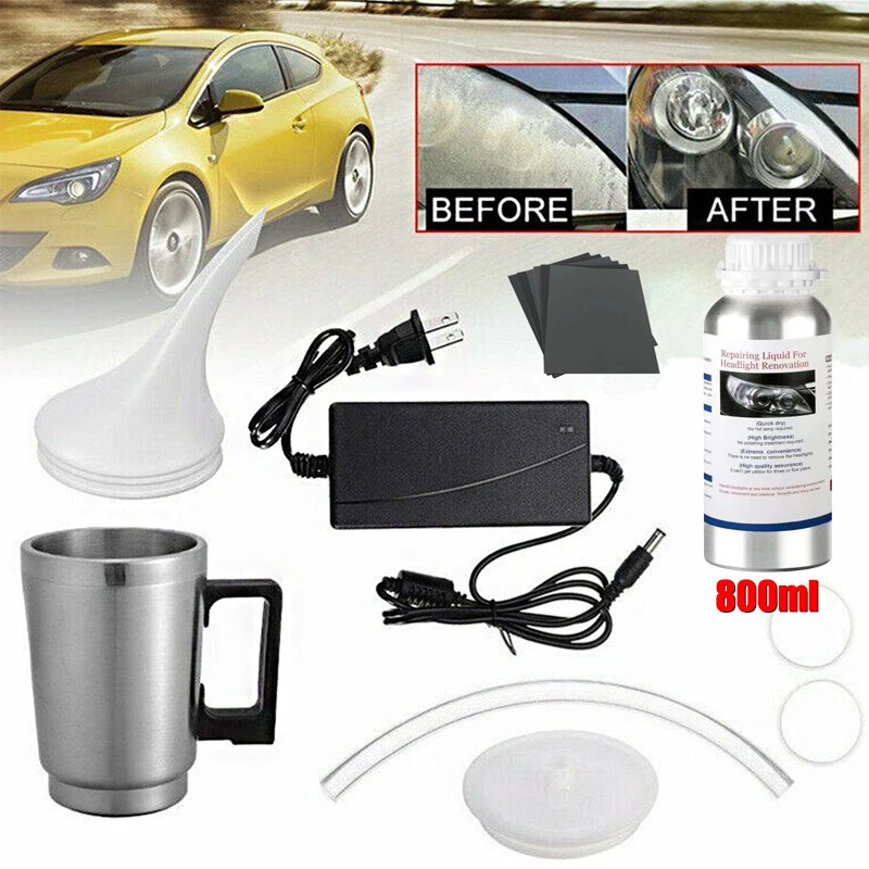 Kit Di Restauro Fari Per Auto Accessori Per Auto Kit Di Riparazione Lucidante Per Fari Fari Dettagli Antigraffio Manutenzione Per La Pulizia