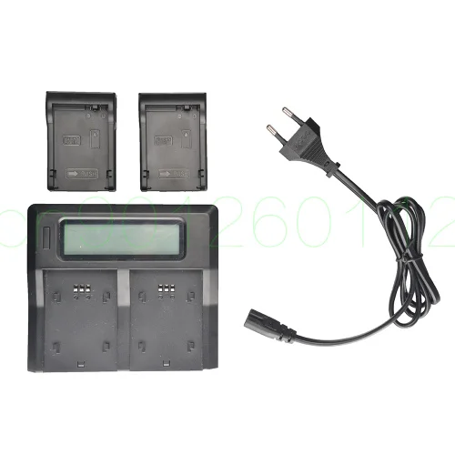 Lp-E8 Lp-E8N Dual Channel Digital Camera Battery Charger W/Cavo Per Lcd Per Canon T5I T4I T3I T2I 700D 650D 600D 550D Dslr Fotocamera