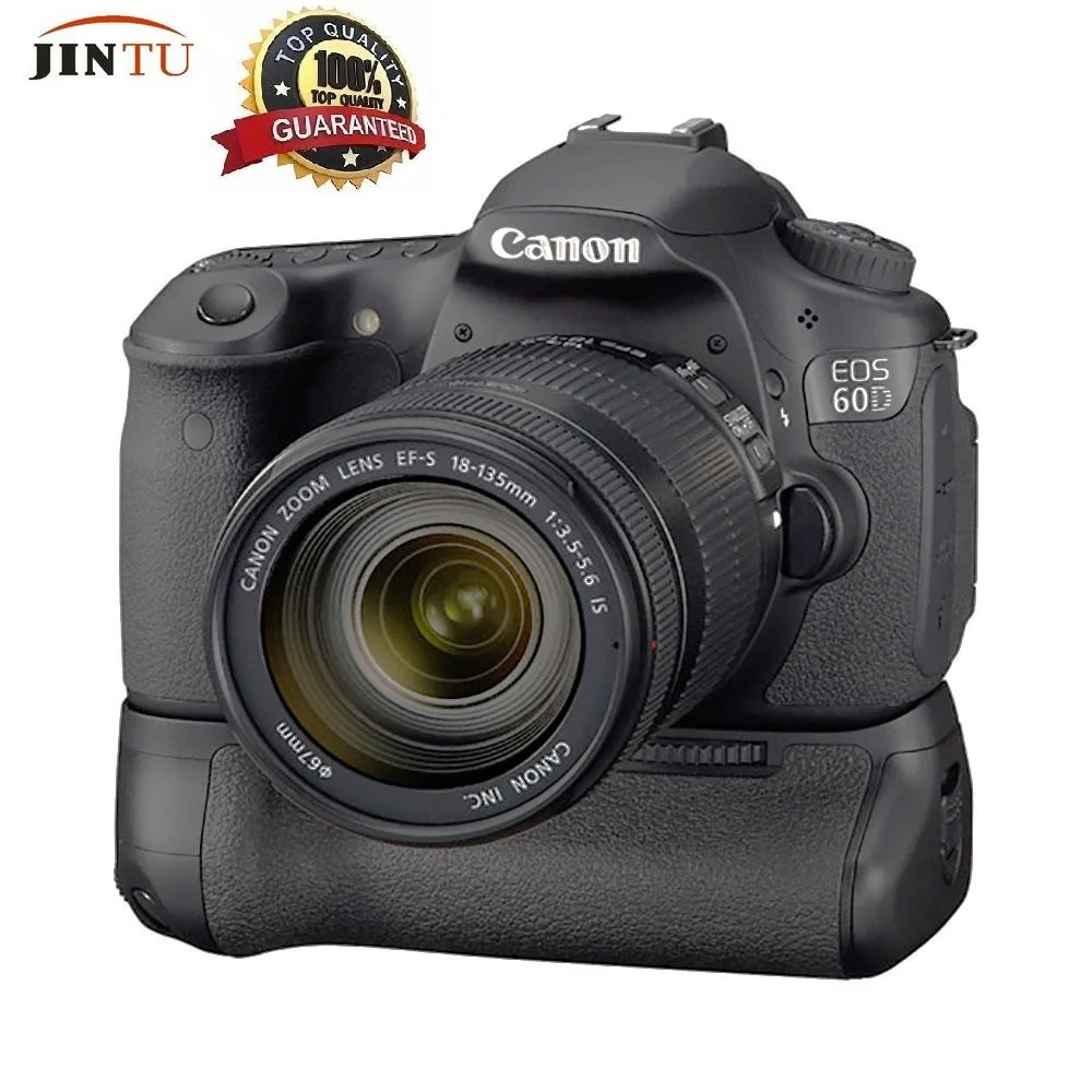 Supporto Della Presa Della Batteria Della Macchina Fotografica Di Jintu Per Canon Eos 60D 60Da 60D-A Lp-E6 Come Bg-E9 Potere Originale Della Sostituzi