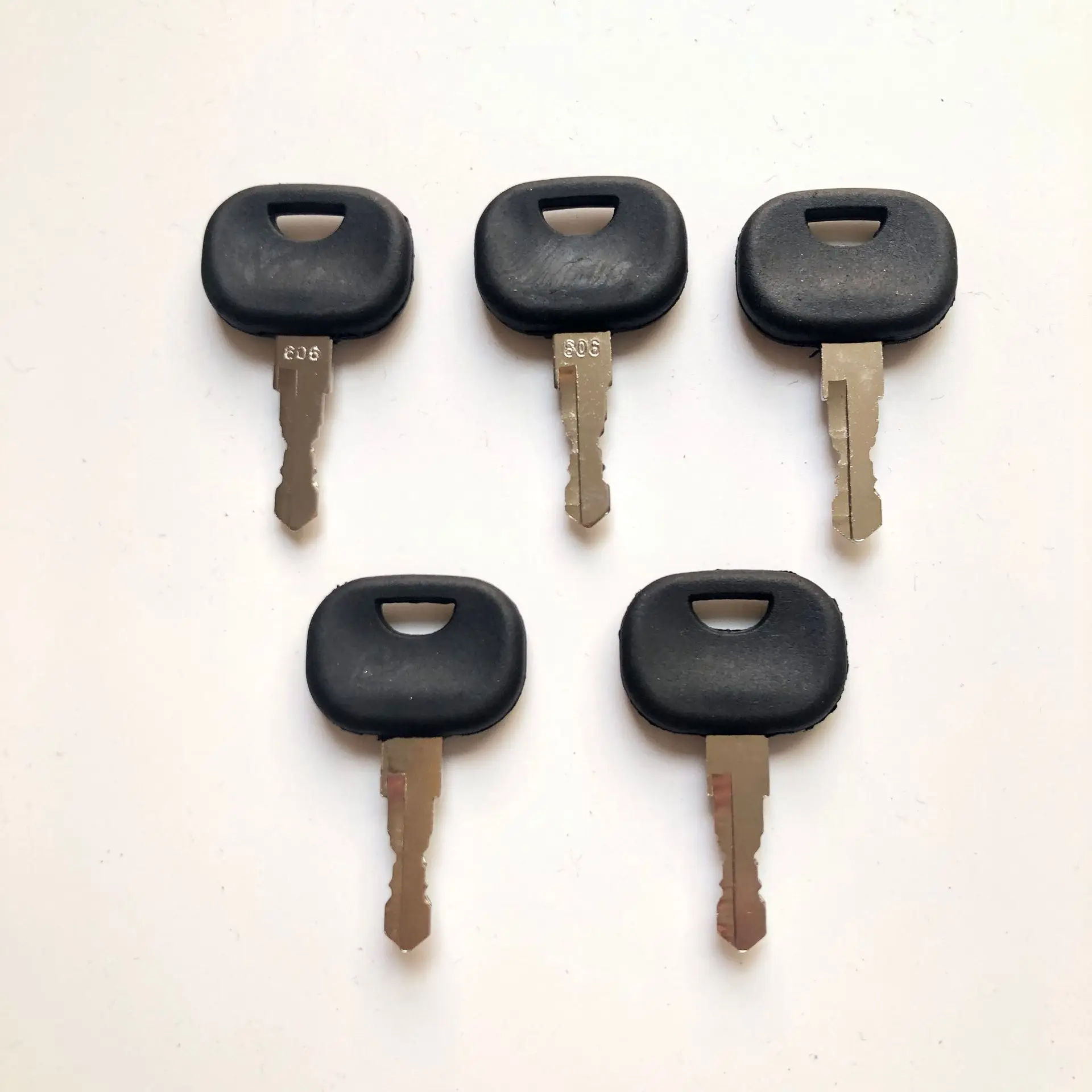 5Pcs 606 Chiave Di Accensione Per Liebherr John Deere Track Loader Heavy Equipment Starter