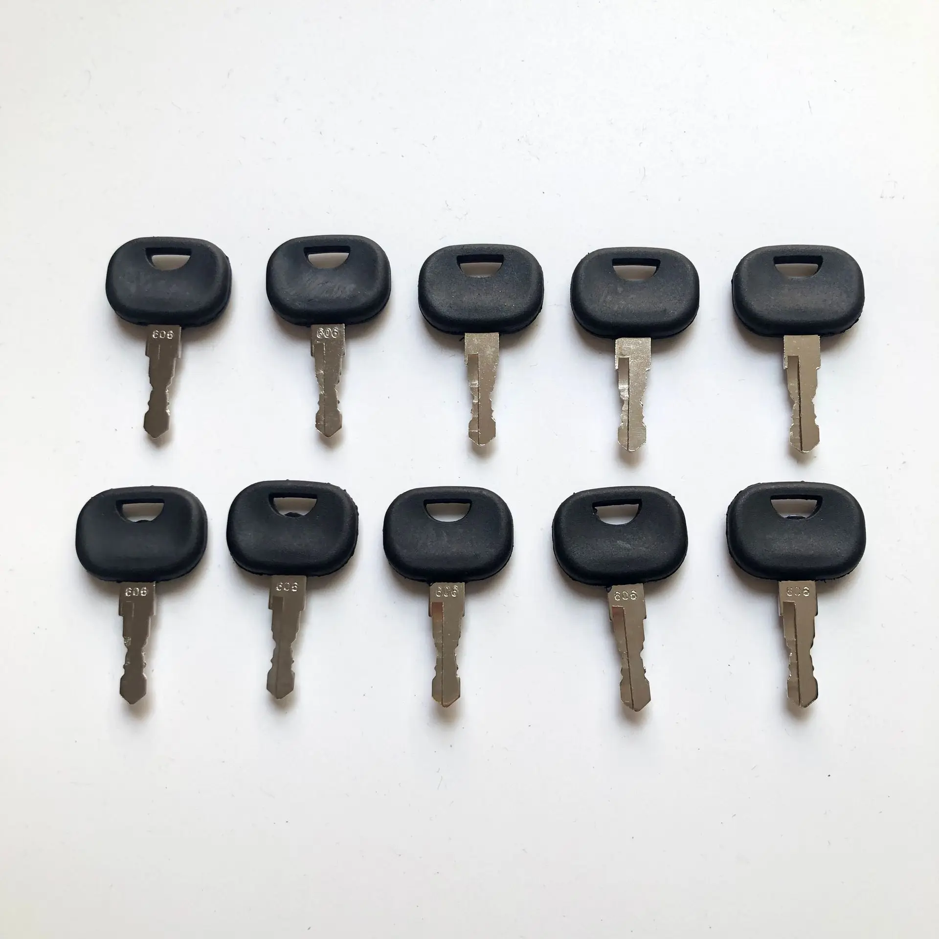 10Pcs 606 Chiave Di Accensione Per Liebherr John Deere Track Loader Heavy Equipment Starter