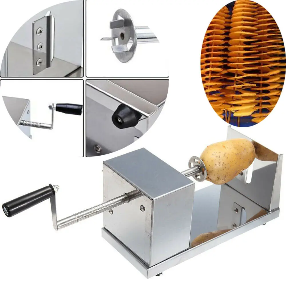 Affettatrice Per Patate A Spirale Cippatrice Per Patatine Fritte Macchina Per Tagliare Tornado Kitchen Tool