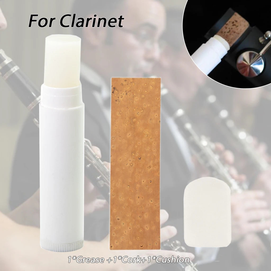Boccaglio Cuscini Sughero Grasso Tenore/Alto Clarinetto Tappi Per Clarinetto Bocchino Clarinetto Set Clarinetto Woodwind Strumenti Di Riparazione Set
