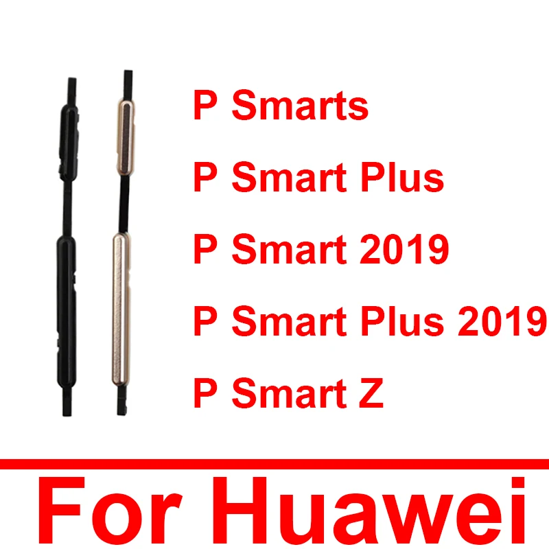 Pulsanti Laterali Del Volume Di Alimentazione Per Huawei P Smarts Plus 2019 P Smarts 2019 Z On Off Power Up Down Volume Switch Tasti Laterali Sostituz