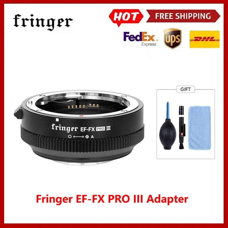 Adattatore Per Obiettivo Fringer Ef-Fx Pro Iii Ef-Fx Ii Per Obiettivo Canon Ef A Fujifilm Adattatore Per Messa A Fuoco Automatica Fujifilm Compatibile