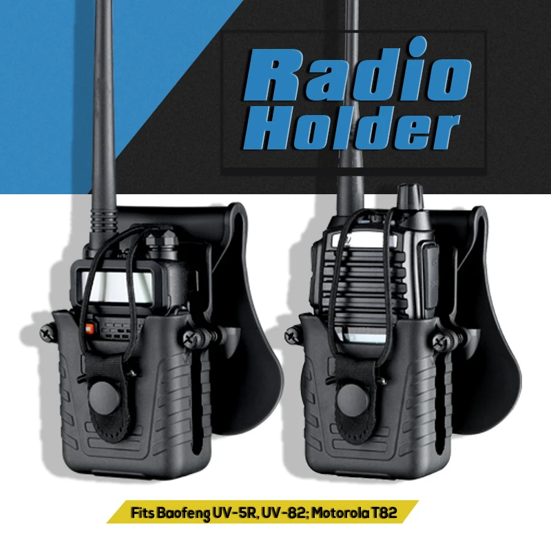 Supporto Radio Tattico Amomax Uv-5R, Uv-82, Custodia Radio Motorola T82 Per Radio Da Caccia