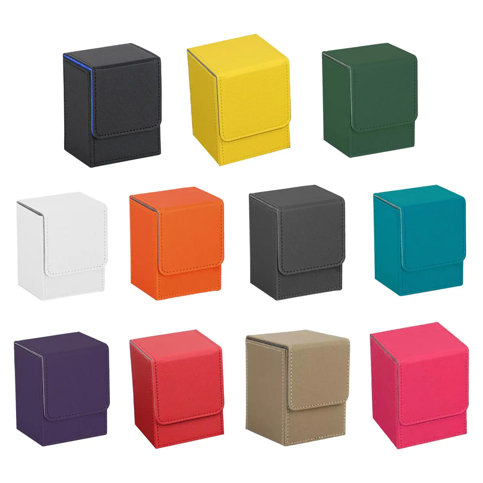 Scatola Per Mazzo Di Carte Collezionabili Contenitore Premium Per 80 + Carte Con Chiusura Magnetica Custodia Per Mazzo Di Carte Per Accessori Per Gioc