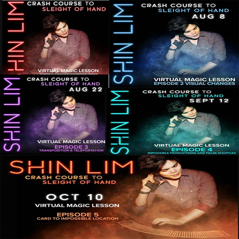 Crash Course Ep.1-5 Ep.1 Ep.2 Ep.3 Ep.4 Ep.5 Di Shin Lim Magic Tricks