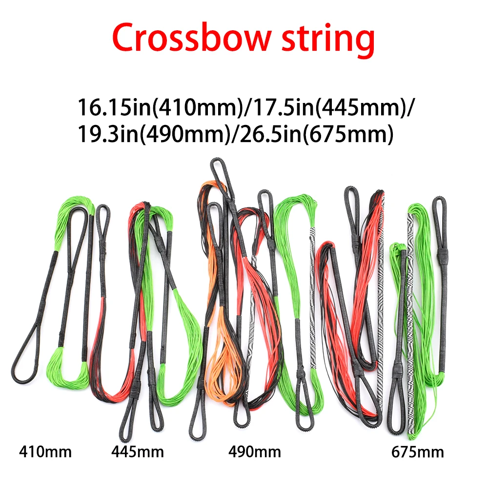 Balestra Stringa Arco Arco Arco Sostituzione Stringa Hmpe 1600D Materiale Corda Per Sommatore Ek R9 E Altri Balestra Rosso/Verde