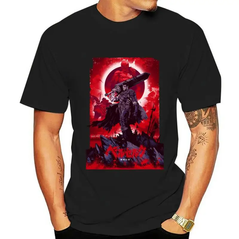 Berserk Buds Gattsu Red Eclipse Berserk Anime Harajuku T-Shirt Ultra Cotton T Shirt Tee Shirt Mens 2020 Nuove Magliette Stampa