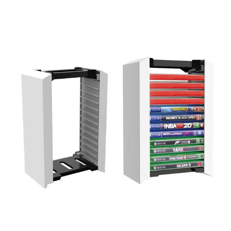Ps5 Game Disc Box Disc Rack Storage Rack Ones Host Disc Single-Layer Storage Box Holder Ns Storage Disc Rack