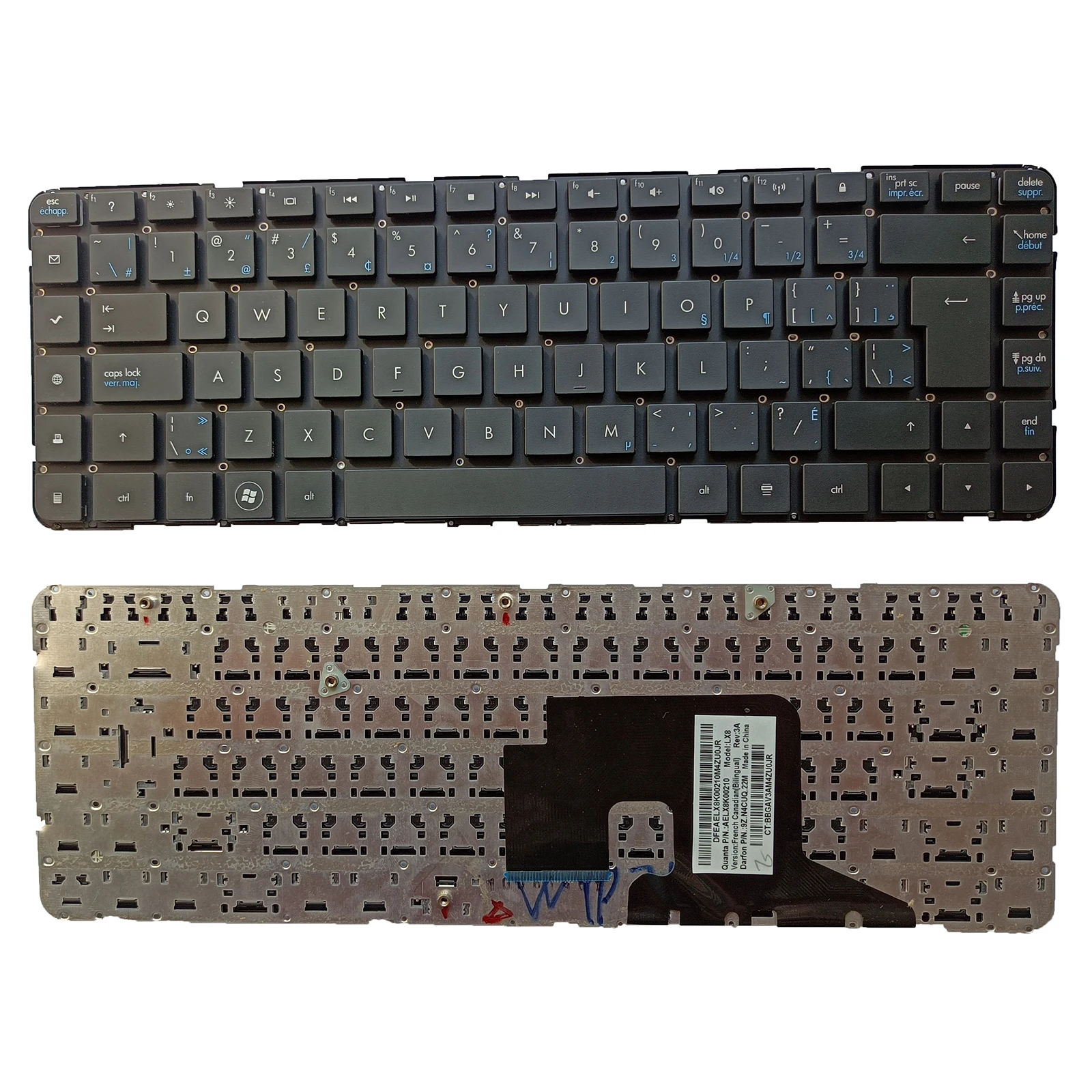 Originale Per Tastiera Hp Pavilion Dv6-3000 Lx8 Cf 597635-031 606743-031 Aelx8E00310