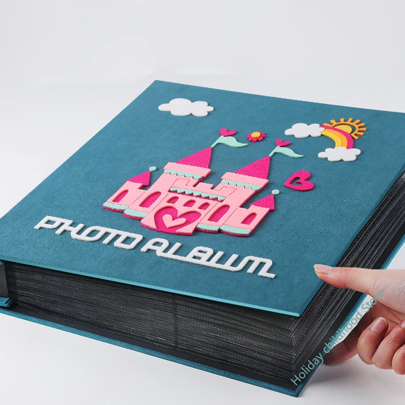 5 Pollici 6 Pollici 600 Fogli Album Fotografico Album Fotografico Di Nozze Di Grande Capacità Famiglia Bambini Album Di Fotocarte Libro Di Memoria Di 