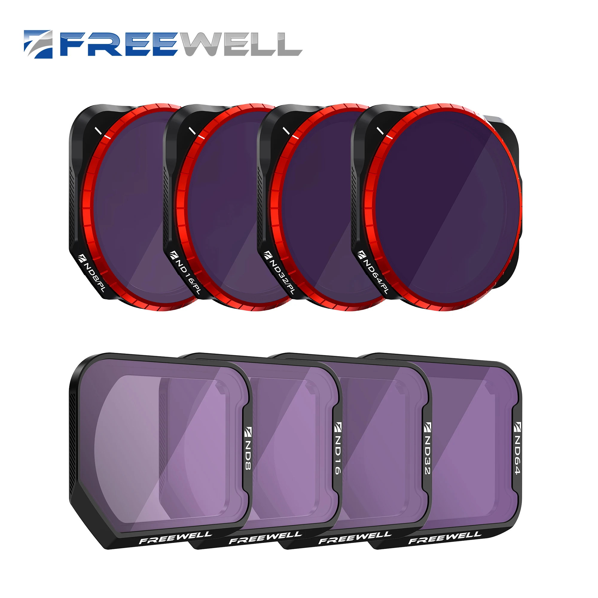 Freewell All Day 8Pack Nd, Filtri Nd/Pl Per Mavic 3 Classic