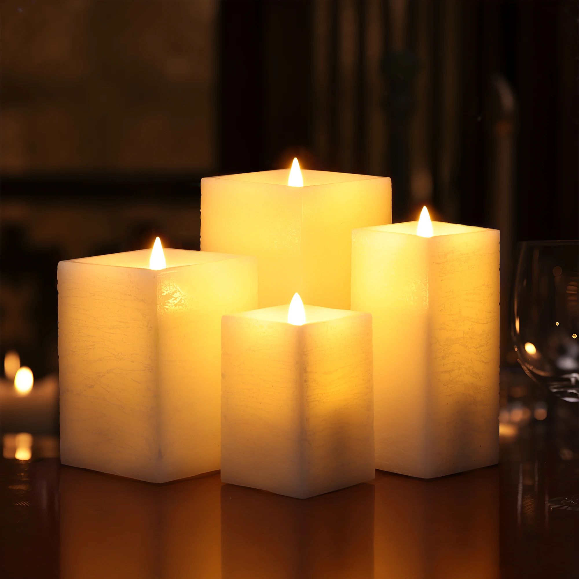 Candele Per Matrimoni Decorazione Per La Casa Velas Decorativas Hogar Candle Led Candle Lamp Decoration Mariage Paraffinic Velas Led Con Pas