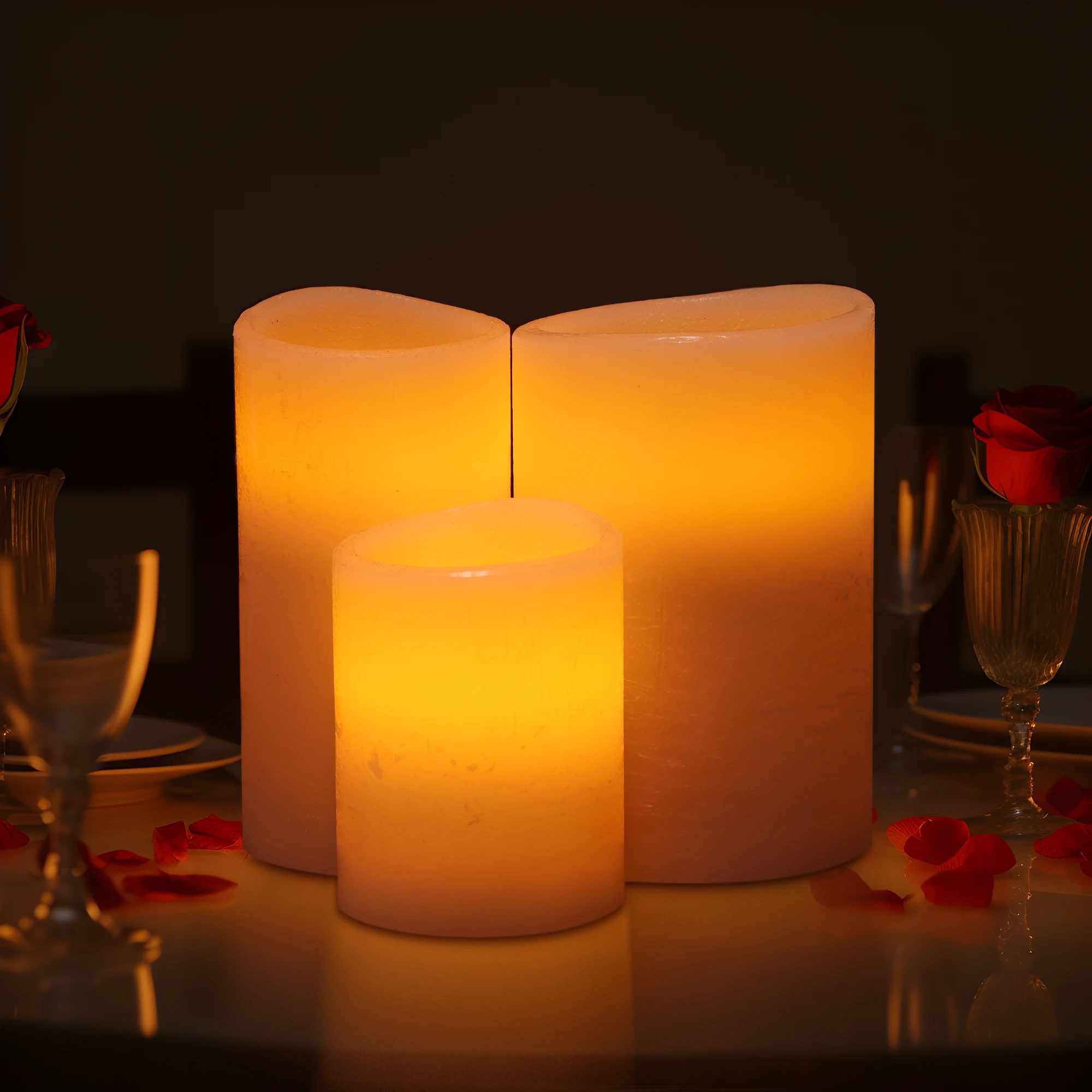 Candele Per Matrimoni Decorazione Per La Casa Velas Decorativas Hogar Candle Led Candle Lamp Decoration Mariage Paraffinic Velas Led Con Pas