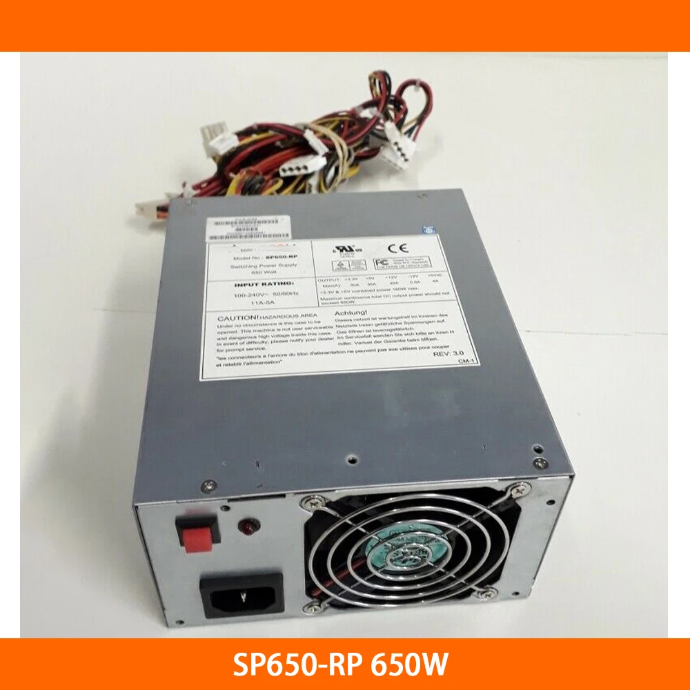 Alimentatore Server Per Ablecom Sp650-Rp 650W Completamente Testato