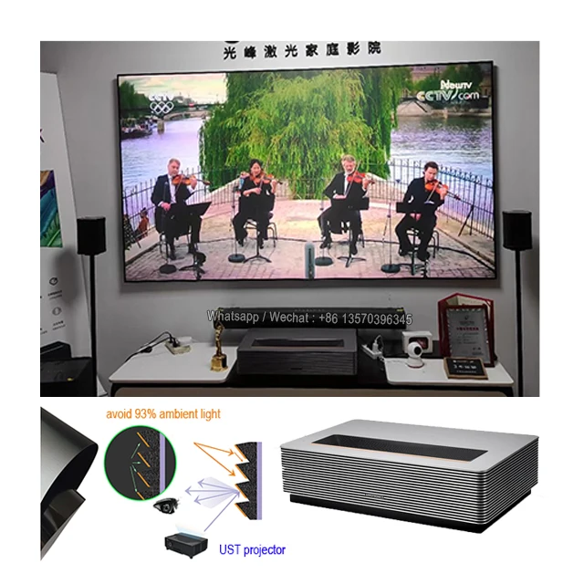 Schermi Xy Schermo Per Proiettore Alr Pet Crystal Per Proiettore Awol 2500 Vava 4K Samsung Lsp9T Ust